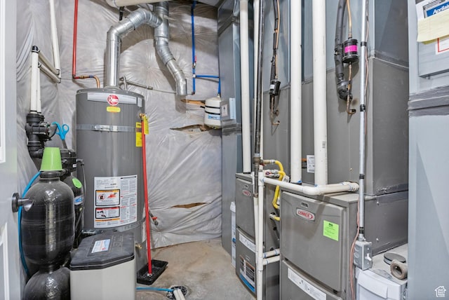 utilities with water heater