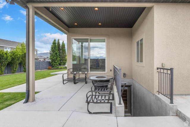 view of patio / terrace