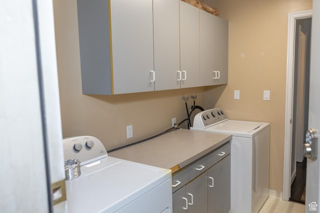 135 N 3rd E, Preston, ID 83263 - laundry area with cabinet space and washer and clothes dryer