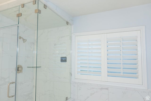 135 N 3rd E, Preston, ID 83263 - full bathroom with a marble finish shower