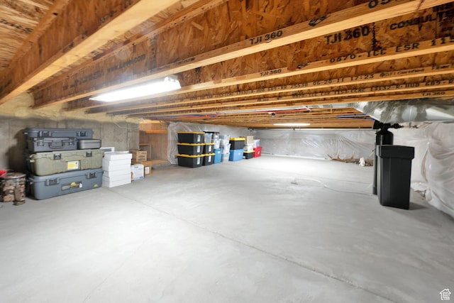 616 W Northlake Dr, Lehi, UT 84043 - view of unfinished below grade area