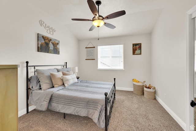 616 W Northlake Dr, Lehi, UT 84043 - bedroom featuring carpet floors, a ceiling fan, and baseboards
