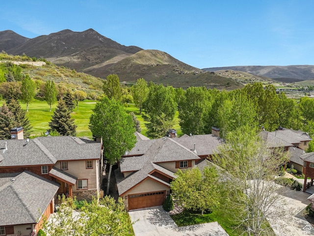 view of mountain backdrop