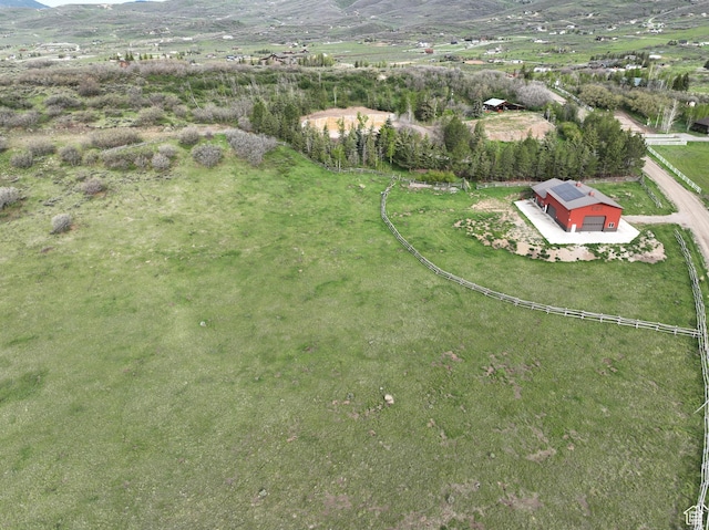 8819 Highfield Rd Unit 61, Park City, UT 84098 - aerial view of property's location featuring a mountain backdrop and rural landscape