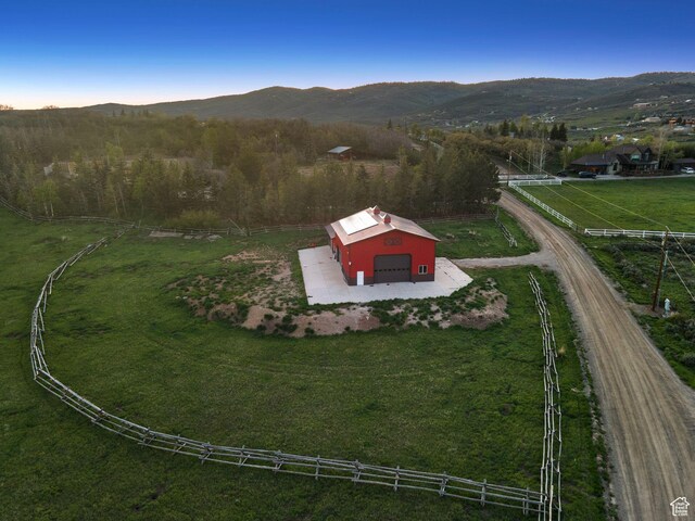 8819 Highfield Rd Unit 61, Park City, UT 84098 - aerial view of property's location with a mountainous background and rural landscape