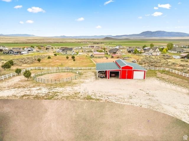 2521 W Ridgeline Rd, Stockton, UT 84071 - view of rural area featuring a mountainous background
