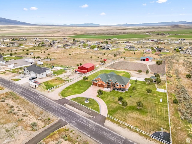 2521 W Ridgeline Rd, Stockton, UT 84071 - aerial view of sparsely populated area featuring mountains