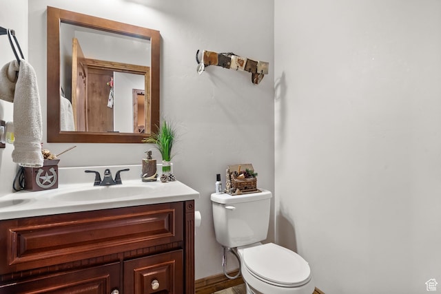 2521 W Ridgeline Rd, Stockton, UT 84071 - bathroom with toilet and vanity
