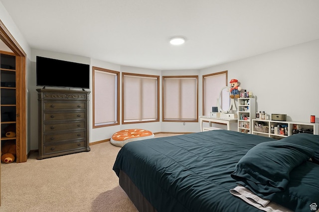 2521 W Ridgeline Rd, Stockton, UT 84071 - bedroom featuring light colored carpet