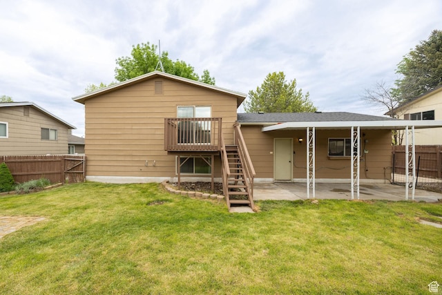 910 W 370 S, Logan, UT 84321 - rear view of property with a patio area and stairway