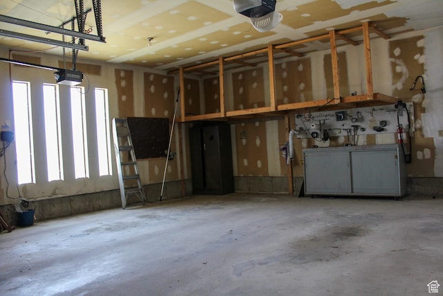 7420 S 1025 E, South Weber, UT 84405 - garage featuring a garage door opener