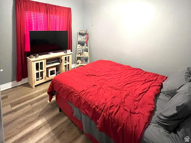 358 E 2970 S, Naples, UT 84078 - bedroom featuring wood finished floors and baseboards
