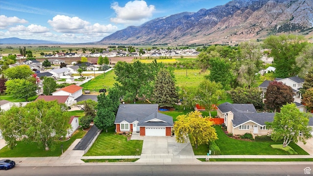 634 W 600 N, Brigham City, UT 84302 - aerial perspective of suburban area featuring a mountain backdrop