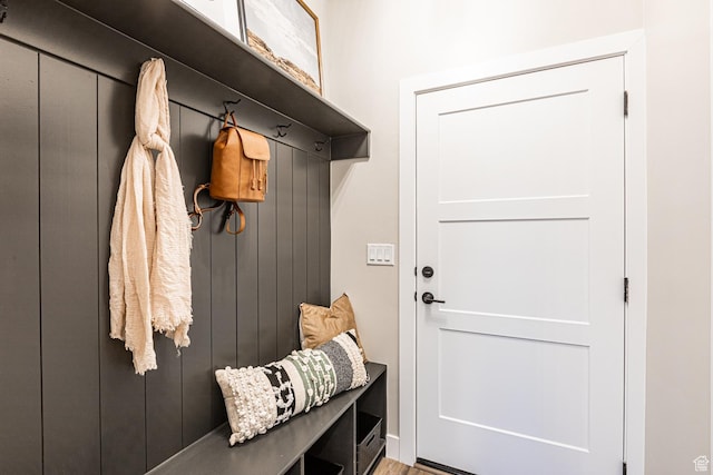 view of mudroom