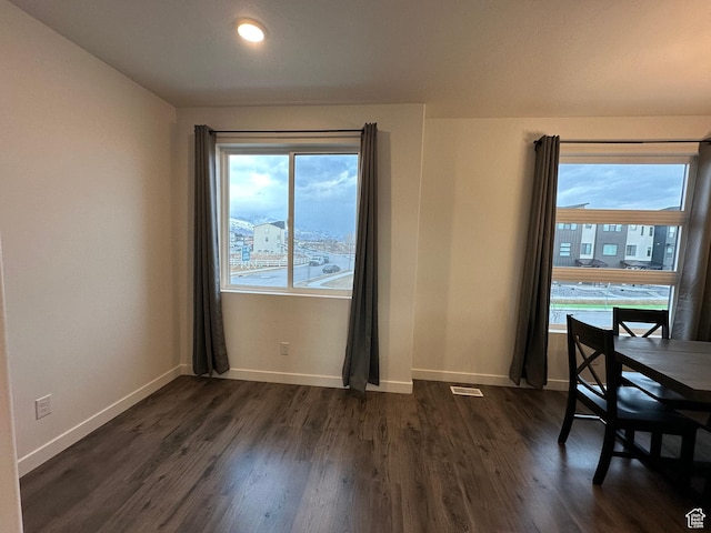 568 S 900 W, American Fork, UT 84003 - dining area featuring baseboards and dark wood-type flooring