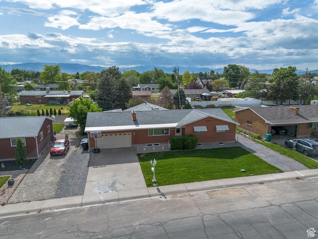 547 N 650 E, Orem, UT 84097 - aerial view of residential area featuring a mountainous background