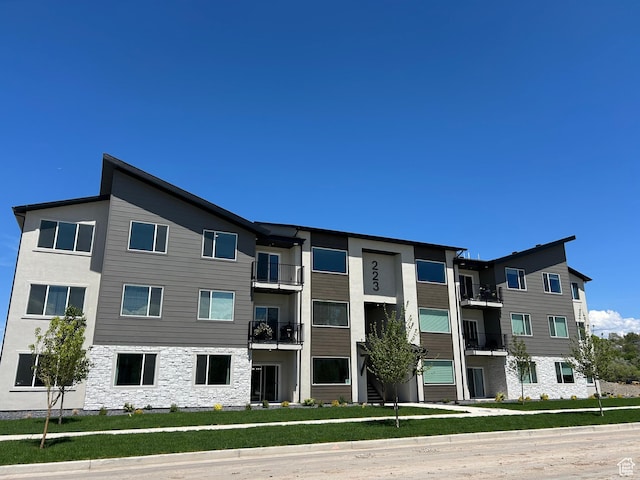 view of property