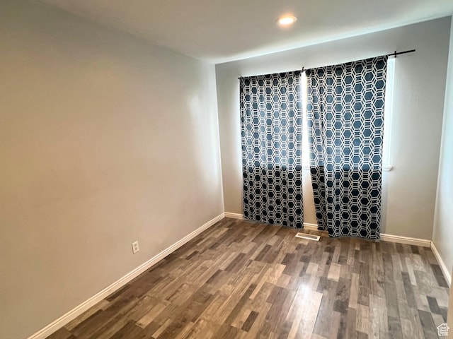 3272 W 3540 S Unit A-B, West Valley City, UT 84119 - unfurnished room with wood finished floors, baseboards, and recessed lighting