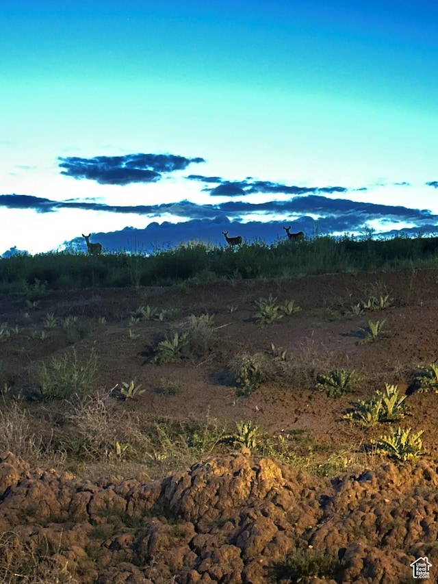 view of mountain background