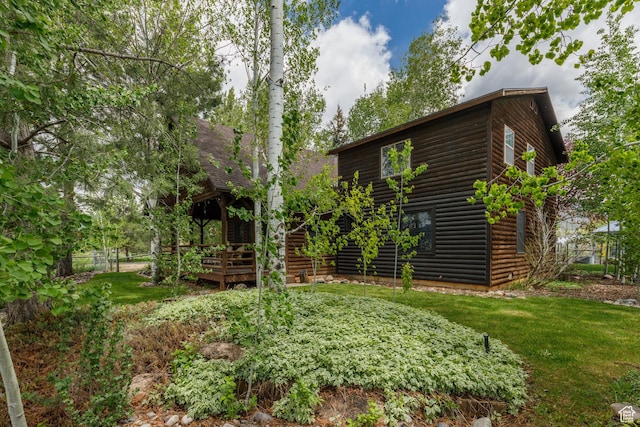 448 S 8600 E, Huntsville, UT 84317 - view of yard with a deck