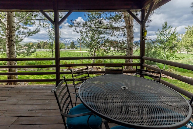 448 S 8600 E, Huntsville, UT 84317 - view of deck