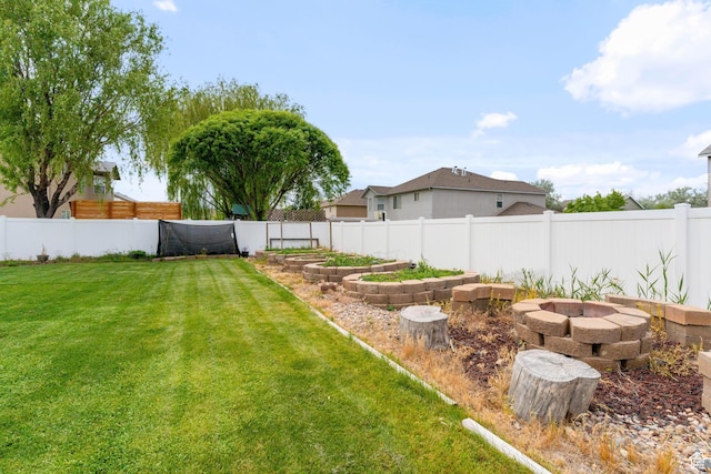 2868 W Willow Sprout Rd S, Lehi, UT 84043 - view of yard featuring an outdoor fire pit