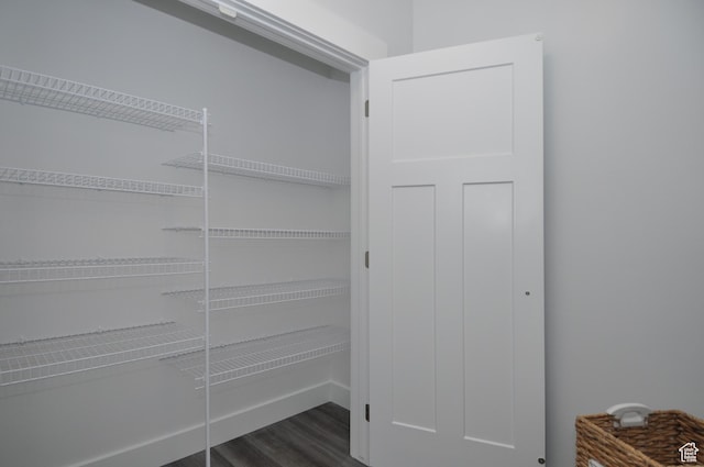 view of pantry