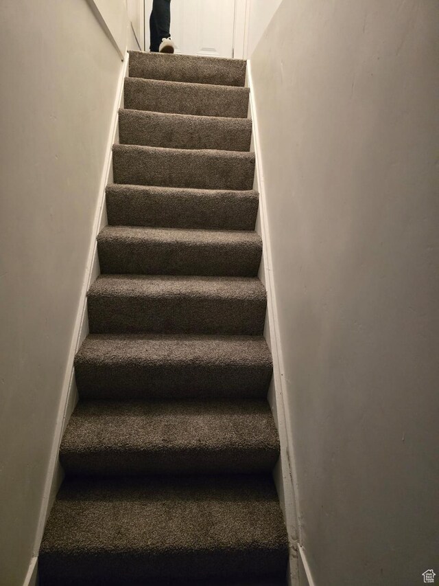 view of staircase
