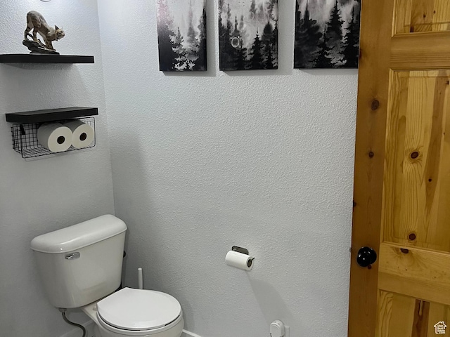 bathroom with toilet