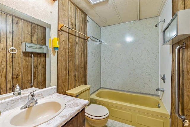 830 E Main St, Grantsville, UT 84029 - full bathroom with shower / washtub combination, toilet, and vanity