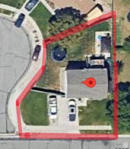 map / location with property boundaries highlighted