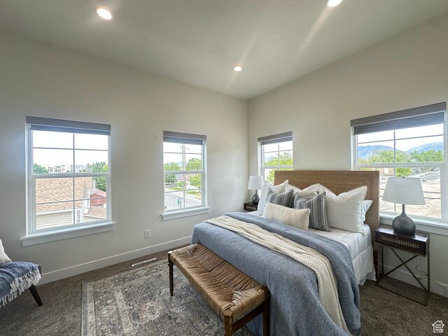 7838 S Holden St, Midvale, UT 84047 - carpeted bedroom with baseboards and recessed lighting