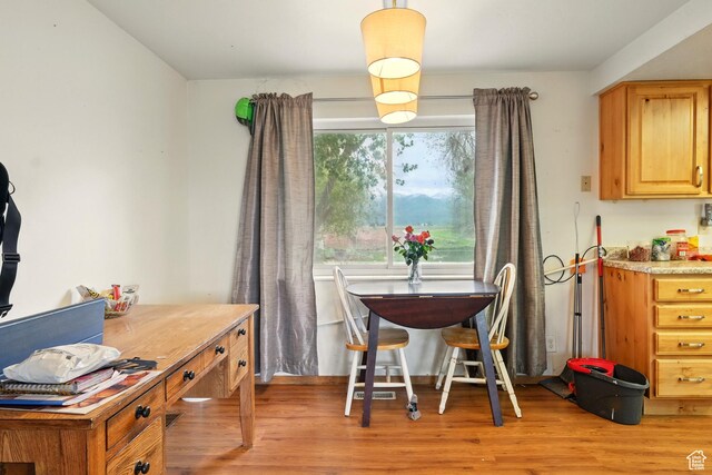1170 N 1600 W, Lewiston, UT 84320 - dining space with light wood-style flooring