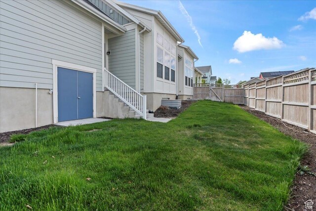 5153 W Lake Terrace Ave S, South Jordan, UT 84009 - view of yard with stairway