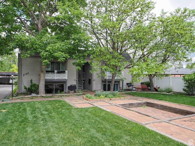 2760 S 2000 E Unit 6A, Salt Lake City, UT 84109 - rear view of property featuring stairway