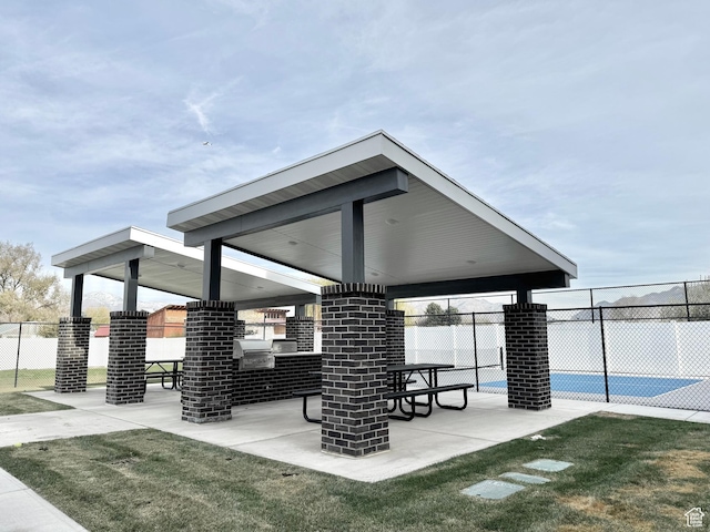 2336 W James Way Unit J34, West Haven, UT 84401 - view of community featuring fence and a gazebo