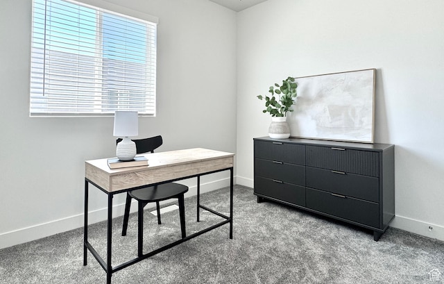 2336 W James Way Unit J34, West Haven, UT 84401 - home office featuring baseboards and carpet floors