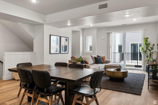 2336 W James Way Unit J34, West Haven, UT 84401 - dining room featuring light wood finished floors and recessed lighting