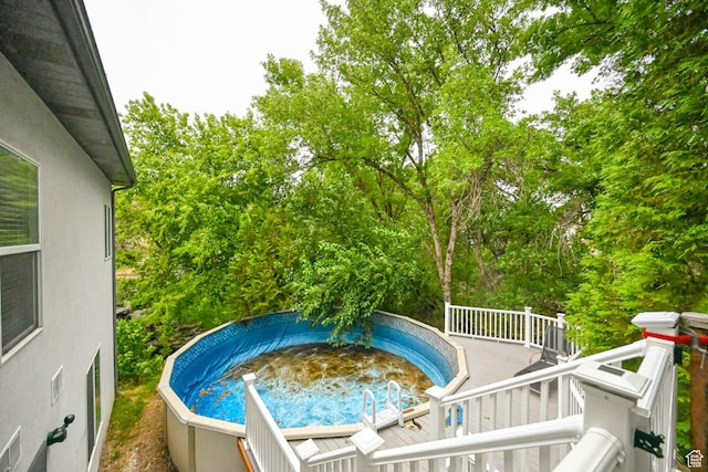 245 E 1400 S, Kaysville, UT 84037 - view of swimming pool featuring a deck