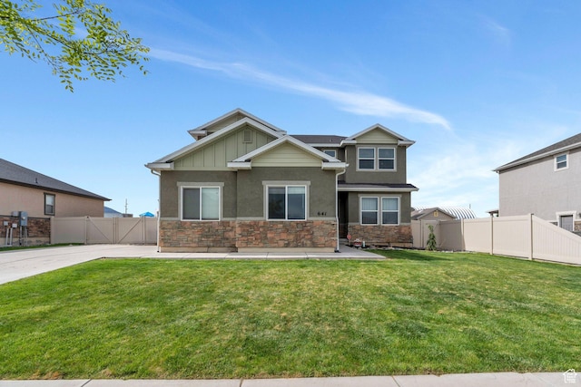 641 W 1450 S, Springville, UT 84663 - craftsman house with stone siding, stucco siding, and board and batten siding