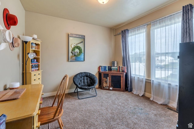 641 W 1450 S, Springville, UT 84663 - carpeted home office featuring baseboards