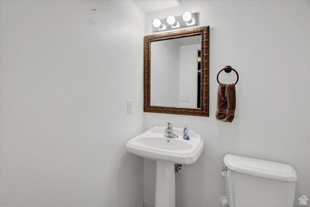 bathroom with toilet