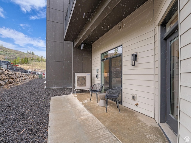 909 W Peace Tree Trl W Unit 416, Heber City, UT 84032 - view of patio / terrace featuring a mountain view