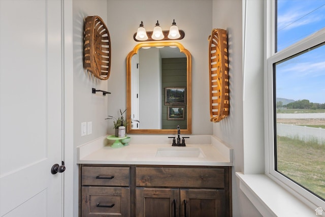 709 W 400 N, Mapleton, UT 84664 - bathroom with healthy amount of natural light and vanity