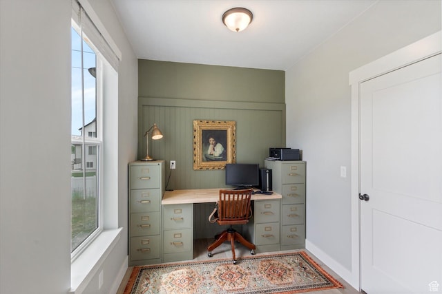 709 W 400 N, Mapleton, UT 84664 - office with baseboards and wood finished floors