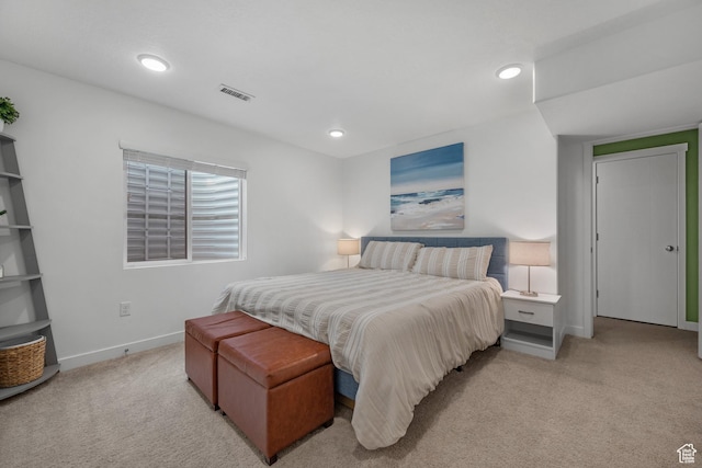 6613 S Ellerston Dr W, Murray, UT 84123 - bedroom with carpet, baseboards, and recessed lighting