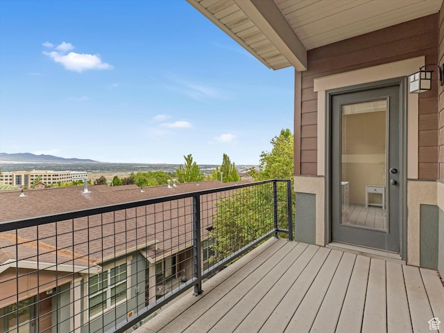 14910 S Ox Cart Ln, Draper, UT 84020 - balcony featuring a mountain view