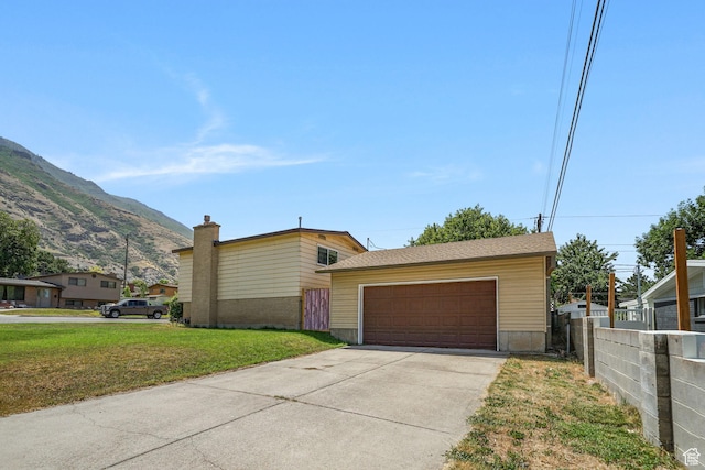 648 S 1350 E, Provo, UT 84606 - view of side of property featuring a garage and a mountain view