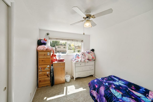 648 S 1350 E, Provo, UT 84606 - carpeted bedroom featuring a ceiling fan and baseboards