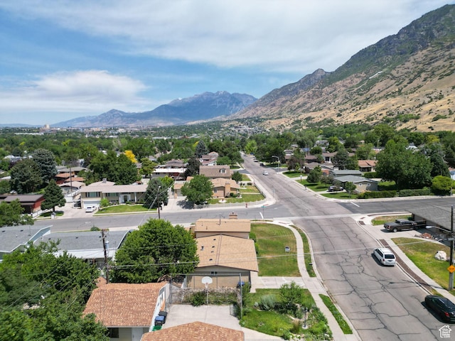 648 S 1350 E, Provo, UT 84606 - aerial perspective of suburban area featuring a mountain backdrop